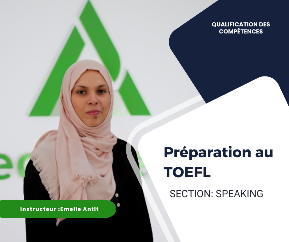 Préparation au TOEFL : Section Speaking